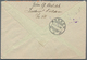 Frankreich - Militärpost / Feldpost: 1917 Two Registered Letters And One Letter By Ordinary Mail Of - Militärische Franchisemarken