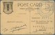 Frankreich - Militärpost / Feldpost: 1919. Souvenir Post Card (vertical Folds) From The 'First Natio - Timbres De Franchise Militaire