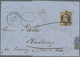 Delcampe - Frankreich - Besonderheiten: 1862 - 1942, Postage Stamp Napoleon 30 C Brown On Letter St. Mande To H - Other & Unclassified