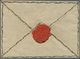 Frankreich - Besonderheiten: 1850 (ca.), Miniature Mourning Letter With Ornaments On Front And Back, - Other & Unclassified