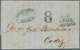 Gibraltar: 1854. Stamp-less Envelope Written From Gibraltar Dated '28th Nov 1854' Addressed To Cadiz - Gibraltar