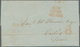 Gibraltar: 1854. Stamp-less Envelope Written From Gibraltar Dated '20th Nov 1854' Addressed To Cadiz - Gibraltar