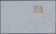 Griechenland: 1862, January. 20, 40 And 80 Lepta, Paris Printing, On Folded Letter Prepaying The Sin - Other & Unclassified