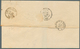 Griechenland: 1878, 30 L. Brown On Yellowish Clear Impression On Folded Envelope From Patras Tied By - Other & Unclassified