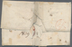 Großbritannien - Vorphilatelie: 1809. Pre-stamp Envelope (roughly Opend, Soiled) Addressed To London - ...-1840 Vorläufer