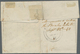 Großbritannien: 1840. Envelope (folds, Hinges) Addressed To London Bearing SG 1, 1d Black (Plate 6) - Sonstige & Ohne Zuordnung