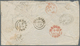 Großbritannien: 1870. Envelope (roughly Opened, Toned And A Few Spots) Addressed To 'Lieutenant Macg - Other & Unclassified