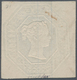 Großbritannien: 1847-54 Embossed 1s. Green From Plate 2, Used And Cancelled By Part Of "242" Duplex - Other & Unclassified