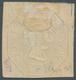 Großbritannien: 1850, 10 D. Brown, Die 2 On Silk Threaded Paper Without Wmk., Unused With Part Of Or - Autres & Non Classés