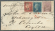 Großbritannien: 1862 Destination CEYLON: Small Mourning Cover From Greenock, Scotland To A Small Tow - Other & Unclassified