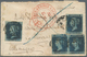 Großbritannien: 1853 Destination VIENNA: Small Cover From Frome To Vienna Via London And Aachen, Fra - Other & Unclassified