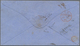 Großbritannien: 1866. Envelope Addressed To France Bearing SG 44, 1d Rose (4) Tied By Leeds/447 Dupl - Autres & Non Classés