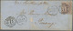 Großbritannien: 1861 Destination PENANG: Small Cover From Gloster To Penang Via London And Southampt - Autres & Non Classés