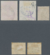 Großbritannien: 1876-1883, Five Different Used Stamps, See SG Numbers. The 6d. Of 1883 With Some Ton - Other & Unclassified