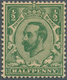 Großbritannien: 1911, ½d. Bluish Green On Toned Paper, Unmounted Mint, Signed. SG Spec. N1(4), £400+ - Other & Unclassified