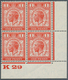 Großbritannien: 1929, UPU Congress, 1d. Scarlet, Plate Block Of Four With Control "K 29", On R19/11 - Other & Unclassified