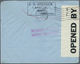 Großbritannien: 1941. Air Mail Envelope Addressed To Manila, Philippines Bearing Great Britain SG 47 - Sonstige & Ohne Zuordnung