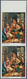 Großbritannien: 1967, 3 D. Christmas (The Adoration Of The Shepherds), Vertical Imperforated Pair Wi - Sonstige & Ohne Zuordnung