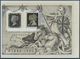 Großbritannien: 1990, 150th Anniversary Of Stamps, "Black Penny/Seahorse" Miniature Sheet Showing Va - Other & Unclassified