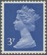 Großbritannien - Machin: 1972, 3 P. Ultramarine PCP+2B/PVA, Experimental "all Over" Phosphor Stamp S - Machin-Ausgaben