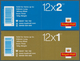 Großbritannien - Markenheftchen: 2006, "12x2nd" And "12x1st", 2 Self-adhesive Booklets Showing Varie - Booklets