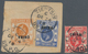 Britische Post In China: 1917/21, KGV Wmkd. Crown CA Seriffed, 1 C.-$10 Cpl., Used. Plus Extra Copie - Autres & Non Classés