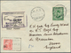 Britische Militärpost In Ägypten: 1936, 3m. Green And 10m. Carmine Each On Philatelic Cover From "CA - Other & Unclassified