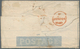 Großbritannien - Ganzsachen: 1840. Mulready Two Penny Envelope (A98) Addressed To London Cancelled B - 1840 Mulready Envelopes & Lettersheets
