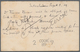 Großbritannien - Ganzsachen: 1889, 1 D Stationery Card Used Against Regulations In Switzerland From - 1840 Mulready-Umschläge