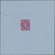 Großbritannien - Ganzsachen: 1943, DIE PROOF Of The 6d KGVI Air Letter Stamp In The Issued Color Of - 1840 Mulready-Umschläge