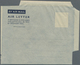 Großbritannien - Ganzsachen: 1943, Airletter KGVI 6d Brown Violet On Grey Paper With Clear Variety ' - 1840 Mulready-Umschläge