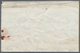 Großbritannien - Stempel: 1843, Folded Letter To Torquai Franked With 1 D Red With Touched To Full M - Marcophilie