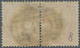 Großbritannien - Used Abroad: 1870, 4 D QV Plate "8" Horizontal Pair With Ideal Barred Oval "C 63" F - Other & Unclassified