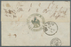 Ionische Inseln: 1863. Stampless Envelope Written From The 'French Consulate On Cephalonia' With Cac - Iles Ioniques