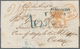 Irland: 1854. Stampless Envelope Written From Dublin Dated '4th Nov 1854' Addressed To Jerez De La F - Covers & Documents