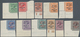 Irland: 1922, Rialtas Overprints, Thom Printing, ½d. To 1s., Set Of 14 Values Mint Original Gum, Mai - Covers & Documents