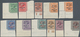 Irland: 1922, Rialtas Overprints, Thom Printing, ½d. To 1s., Set Of 14 Values Mint Original Gum, Mai - Briefe U. Dokumente