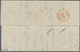 Irland: 1869 Destination SPAIN: Entire Letter From Dublin To Jerez De La Frontera, Spain 'via France - Lettres & Documents