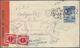 Irland - Portomarken: 1942. Envelope Addressed To Ireland Bearing Gold Coast SG 124, 3d Blue Tied By - Timbres-taxe