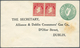 Delcampe - Irland - Ganzsachen: Alliance & Dublin Consumers' Gas Co., Dublin: 1/2 D. Pale Green, 1 D. Red And 2 - Postal Stationery