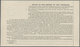 Irland - Ganzsachen: British Dominion: 1922, King Georg V. 1 Sh. Green Telegram Form With Black Bar - Postal Stationery