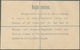 Delcampe - Irland - Ganzsachen: British Dominion: 1923, King Georg V. 5 D. Olive Green Registered Envelope With - Postal Stationery