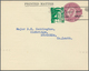 Irland - Ganzsachen: Craigie Bros., Dublin: 1956, 1 1/2 D. Violet Printed Matter Card With "Telegram - Entiers Postaux