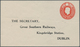 Irland - Ganzsachen: Great Southern Railways: 1939, King Georg VI. 1/2 D. Pale Green And 1 D. Red En - Entiers Postaux