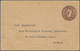 Irland - Ganzsachen: The Irish Ratepayer & Taxpayers' Association: 1945, 2 1/2 D. Brown Envelope, Un - Postal Stationery