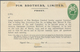 Irland - Ganzsachen: Pim Brothers, Ltd., Dublin: 1935, 1/2 D. Pale Green "proxy" Card, Text In Black - Ganzsachen