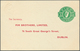 Irland - Ganzsachen: Pim Brothers, Ltd., Dublin: 1947, 1/2 D. Pale Green "proxy" Card, Text In Red, - Entiers Postaux