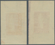 Island: 1938, Great Geyser 20aur. And 50aur. In IMPERFORATE DIE PROOFS In Different Shades Of Red On - Other & Unclassified