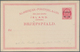 Island - Ganzsachen: 1902/1903, 2 Ganzsachenkarten "Aufbrauchs-Ausgabe" Mit Überdruck "1 GILDI", Ung - Postal Stationery