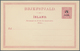 Island - Ganzsachen: 1919 Unused And Revalued Postal Stationery Card With Overprint 5 Aur. On 8 Aur. - Ganzsachen